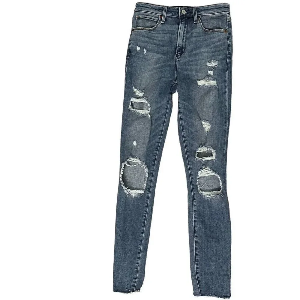 Abercrombie and Fitch Simone high rise super skinny jeans size 26